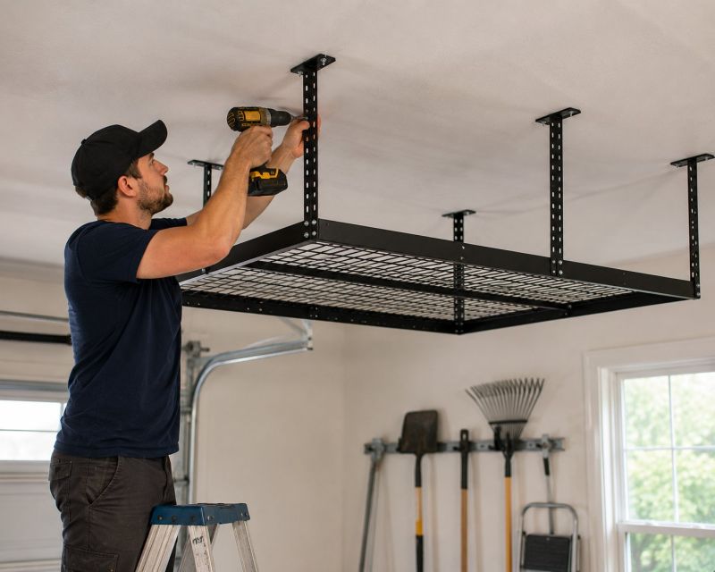 Ceiling Rack Installation in Alexandria, VA