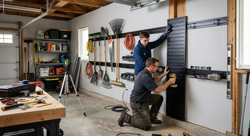Garage Tool Rack Installation in Prince Georges County, MD